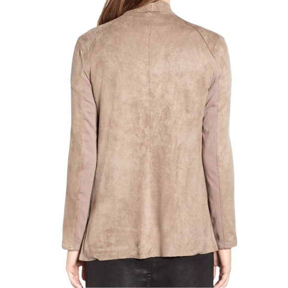 Blank NYC Cloud Nine Waterfall Drape Mt Rushmore Brown Jacket Cardigan Size M - Picture 4 of 16